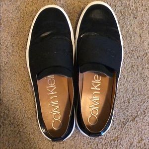 Calvin Klein slip on shoes